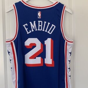 Joel Embiid Philadelphia 76ers Nike Icon Edition Jersey